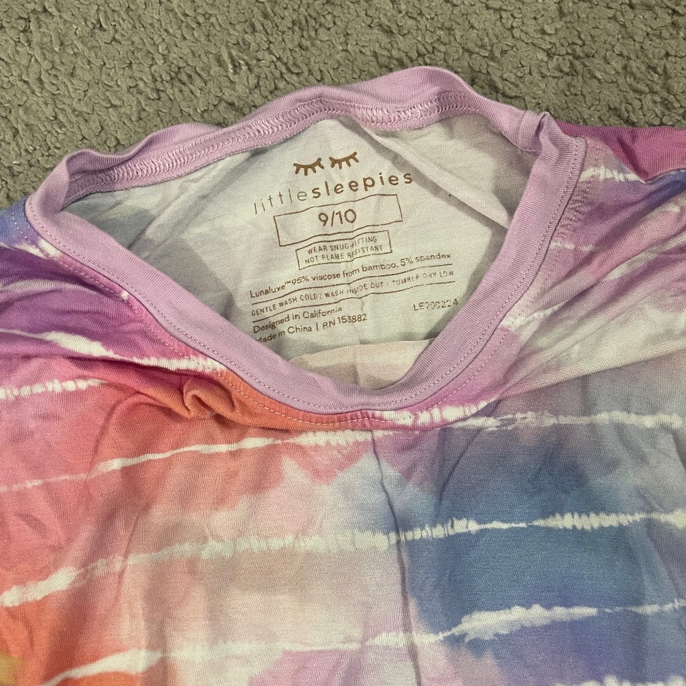 Little sleepies tye dye